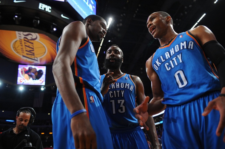 雷霆三少得分全部進入歷史前20！他們是NBA歷史最大的如果嗎？
